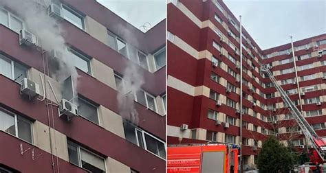 Un Incendiu A Izbucnit La Etajul Vii Al Unui Bloc Din Constan A