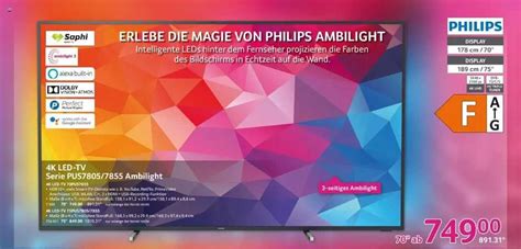 K Led Tv Serie Pus Ambilight Angebot Bei Selgros Prospekte De