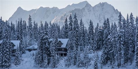 Winter At Emerald Lake Lodge In Yoho National Park Explore BC Super