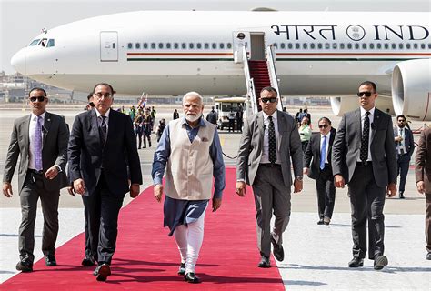 Pm Modi Arrives In Paris To Boost Strategic Relations With France