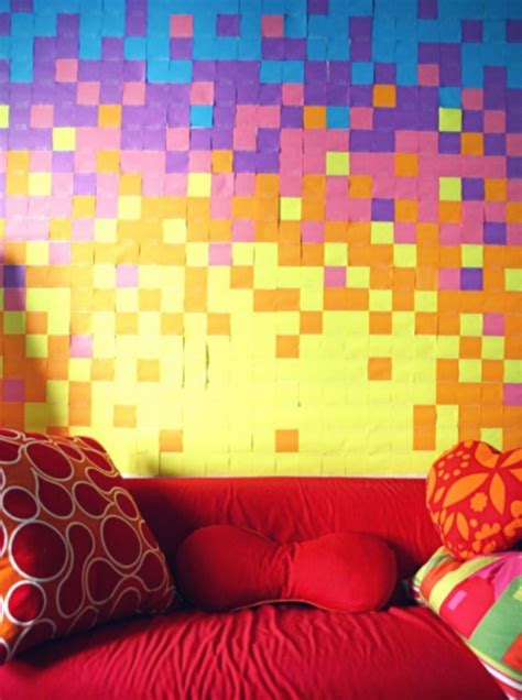 10 Amazing Ways To Use Sticky Notes In Your Decor