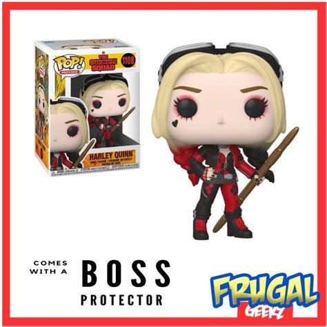 Funko Pop Movies The Suicide Squad Harley Quinn In Bodysuit Vinyl