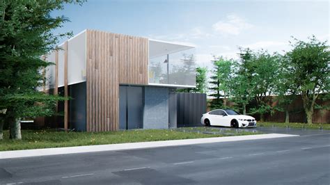 Modern Compact House :: Behance