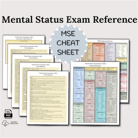 Mental Health Status Exam