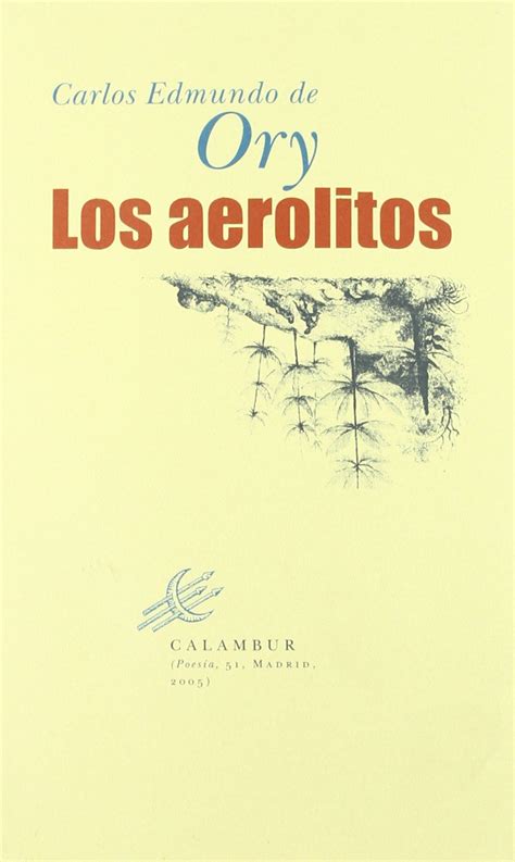 Los Aerolitos Calambur Poesía Spanish Edition