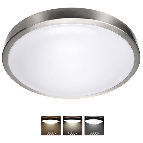 Buy Jackyled Color Temperature Led Flush Ceiling Light Brushed Nickel