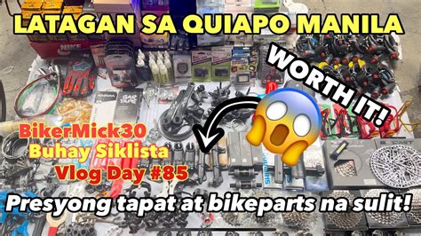 LATAGAN DITO SA QUIAPO MANILA DINARAYO DAHIL SA PRESYONG TAPAT AT SULIT