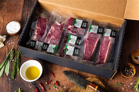 Grass Fed Beef Steakhouse Sampler Box Marx Foods