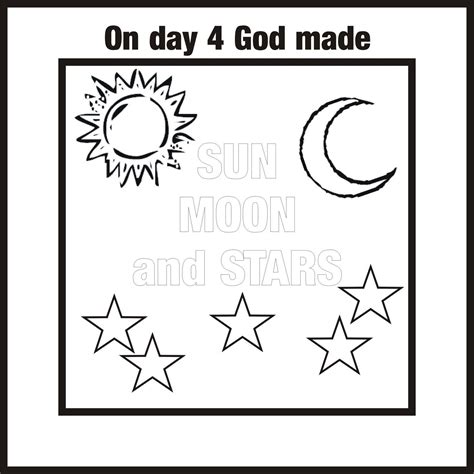 Free Days Of Creation Coloring Pages, Download Free Days Of Creation Coloring Pages png images ...