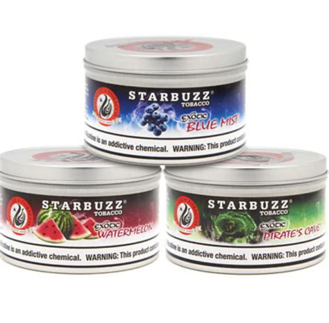 Starbuzz 250g Hookah Shisha - Various Flavors