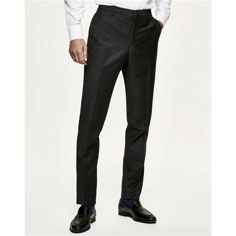 Pantalón De Vestir De Hombre Classic En Color Gris Oscuro · Hackett · El Corte Inglés