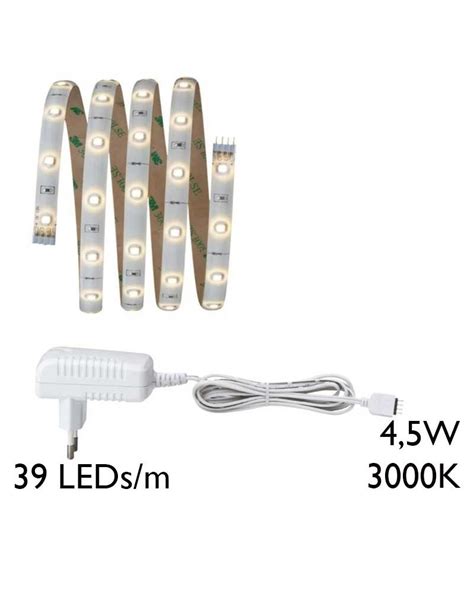 Led Strip Meters Leds Per Meter W K Lm With V