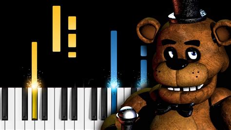 Five Nights At Freddys Song Easy Piano Tutorial The Living Tombstone Youtube