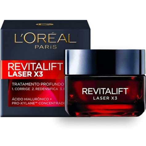 Creme Facial Anti idade L Oréal Paris Revitalift Laser X3 Diurno 50ml