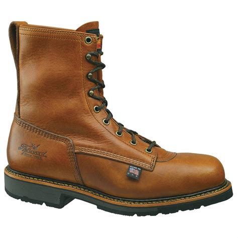 Thorogood American Heritage Steel Toe Boots Work Boots At