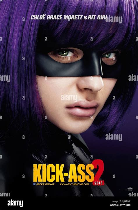 Chloe Grace Moretz Poster Kick Ass Stock Photo Alamy