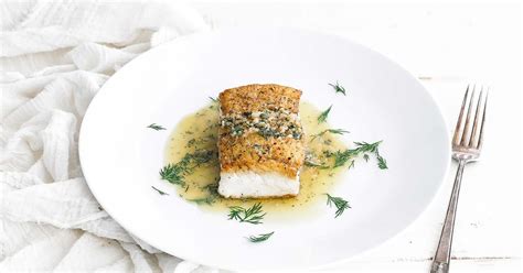 Pan Seared Halibut Recipe With Lemon Dill Butter Chef Billy Parisi