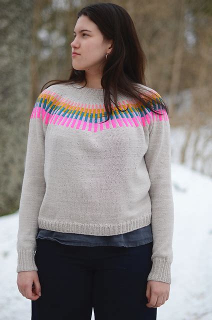 Ravelry Popsicle Sweater Pattern By Veera Välimäki