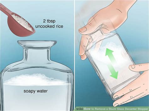 3 Ways To Remove A Stuck Glass Decanter Stopper Wikihow