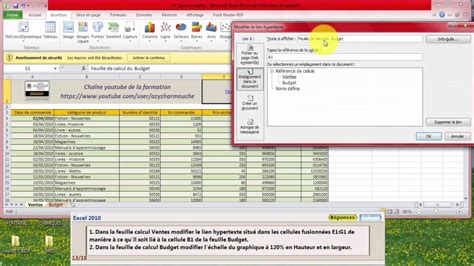 Examen Mos Excel 2010 Midelt Spécialiste YouTube