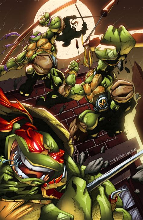 Tmnt Jump By Alonsoespinoza On Deviantart Teenage Mutant Ninja Turtles Artwork Teenage