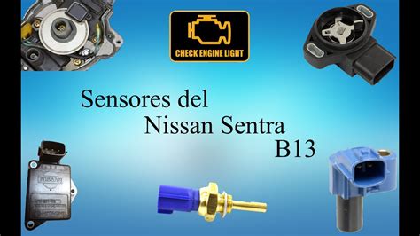 Sensores Del Nissan Sentra B13 YouTube