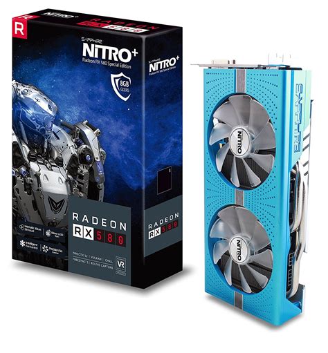 Sapphire Nitro Radeon Rx 580 8gb Gddr5 Graphics Card Special Edition