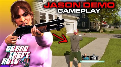 GTA 6 Jason Demo Gameplay And Mechanics YouTube