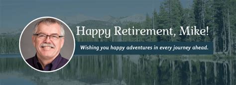 Happy Retirement Mike! Wishing You Happy Adventures in Every Journey Ahead – CISC-ICCA