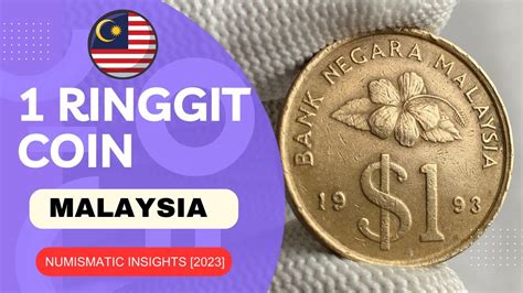 Malaysian 1 Ringgit Coin - 1993 | History, Design, and Current Value ...