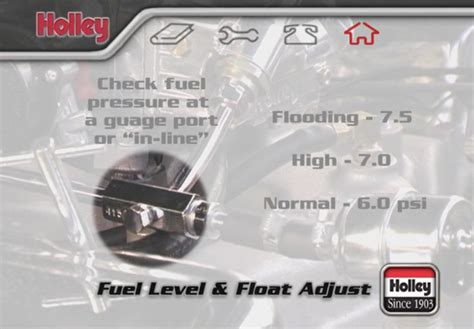 How To Adjust The Fuel Level And Floats On A Holley Four Barrel Carburetor Racingjunk News