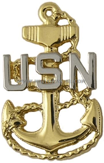 Us Navy E 7 Chief Petty Officer Cap Device