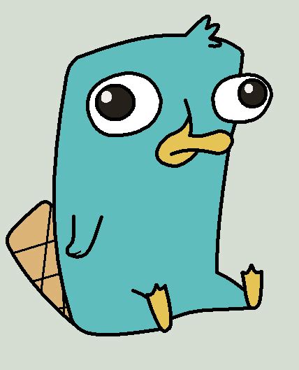 Perry El Ornitorrinco Bebé Imagui