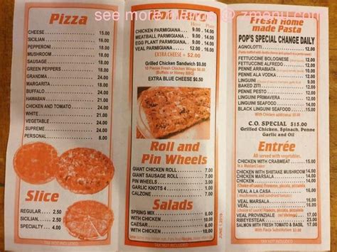 Online Menu of Louies Pizza Restaurant, Elmhurst, New York, 11373 - Zmenu