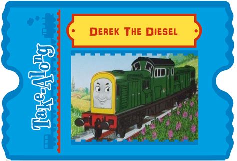 Derek The Diesel Take Along Card By Islandofsodorfilms On Deviantart