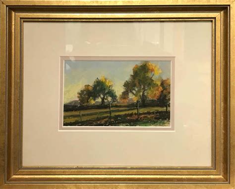 Alfred Sisley - Alfred Sisley (British 1839 - 1899); Landscape; pastel ...
