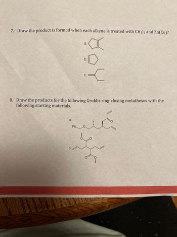 Answered Draw The Product Is Formed When Each Alkene Is Treated