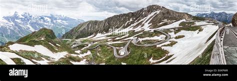 Grossglockner Hochalpenstrasse in Austria, the highest road in Europe ...