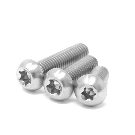 M X Button Torx Head Bolt Screw Mm Titanium Mtb