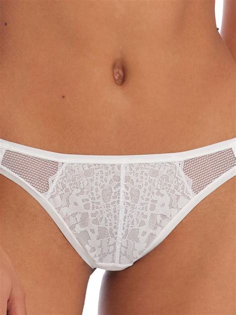 String Br Silien Glamour En Dentelle Temptress Blanc Kiabi