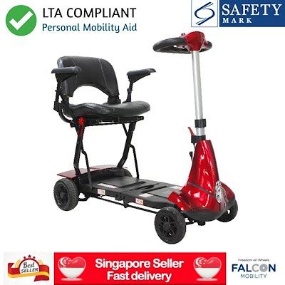 LTA COMPLIANT Solax Mobie Foldable Mobility Scooter Personal Mobility