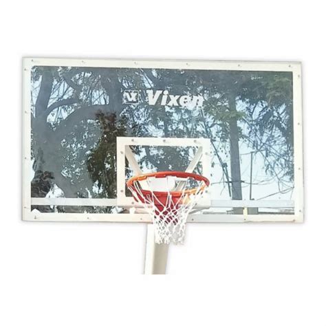 Basketball Post Movable With Fixed Pipe Vixen India