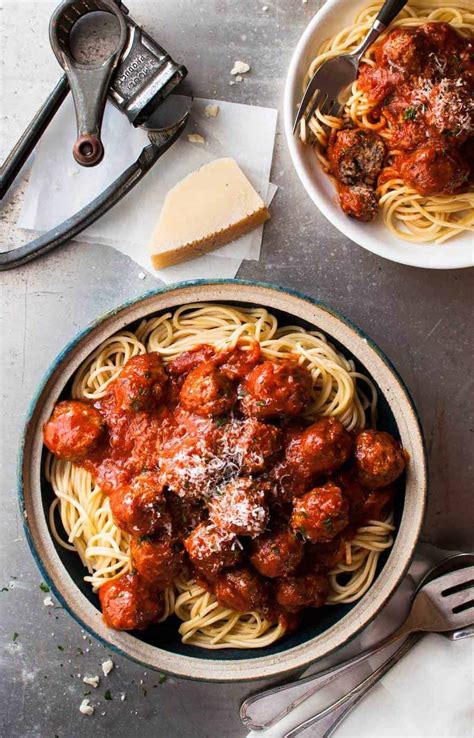 Classic Italian Meatballs Extra Soft And Juicy Recipetin Eats