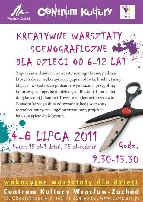 Kreatywne warsztaty scenograficzne we Wrocławiu Wydarzenia imprezy