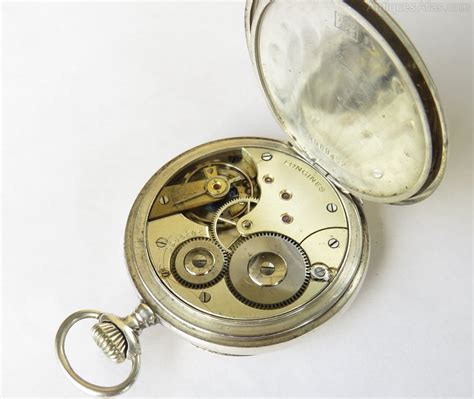 Antiques Atlas Antique Silver Longines Pocket Watch