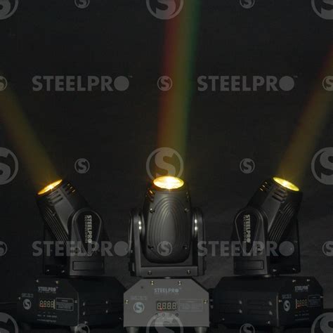 Steelpro Mini Cabeza Móvil Beam Rgbw 4 En 1 15 Watts Envío gratis