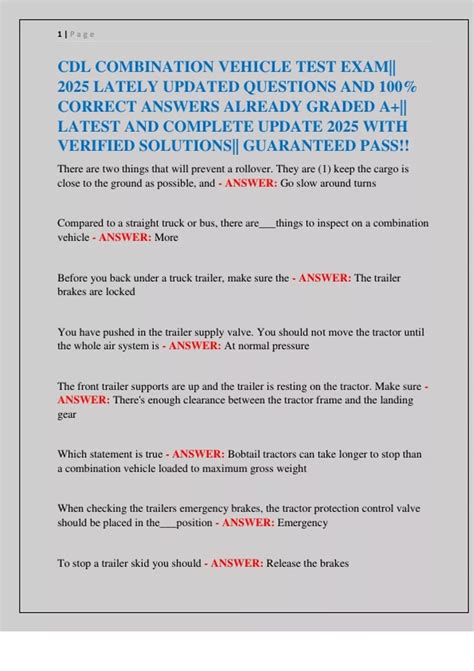 The essential guide to passing the State of Illinois CDL exam 2