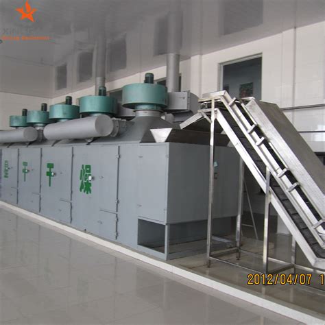 Industrial Conveyor Belt Hot Air Oven Dryer For Fruit And Vegetable