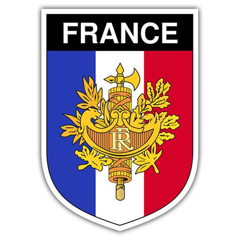 Adesivo Scudo Francia StickersMurali