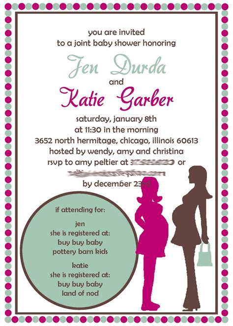 √ Baby Shower Invitation Wording For Workplace